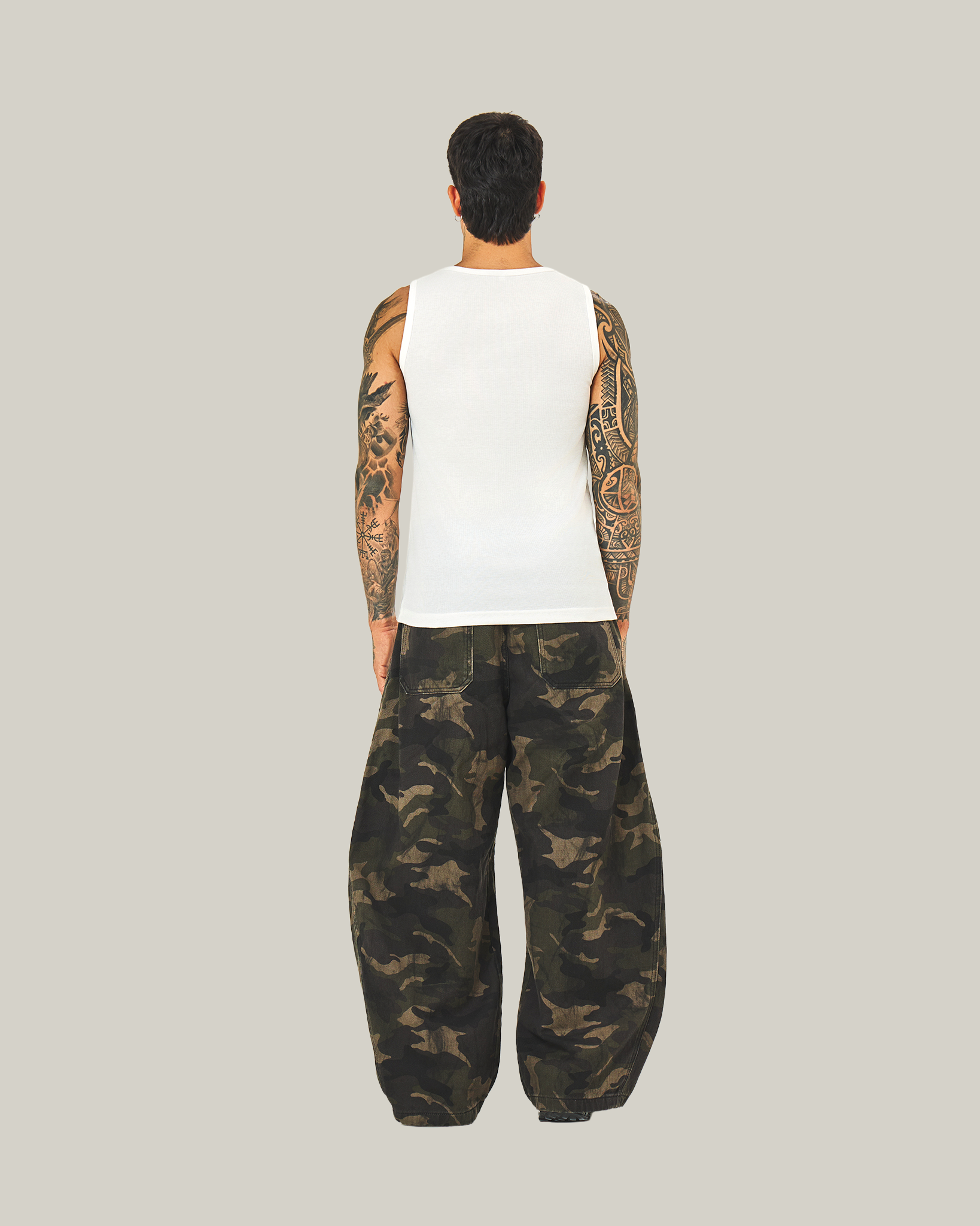hust-cargo-cutter-denim | Camo