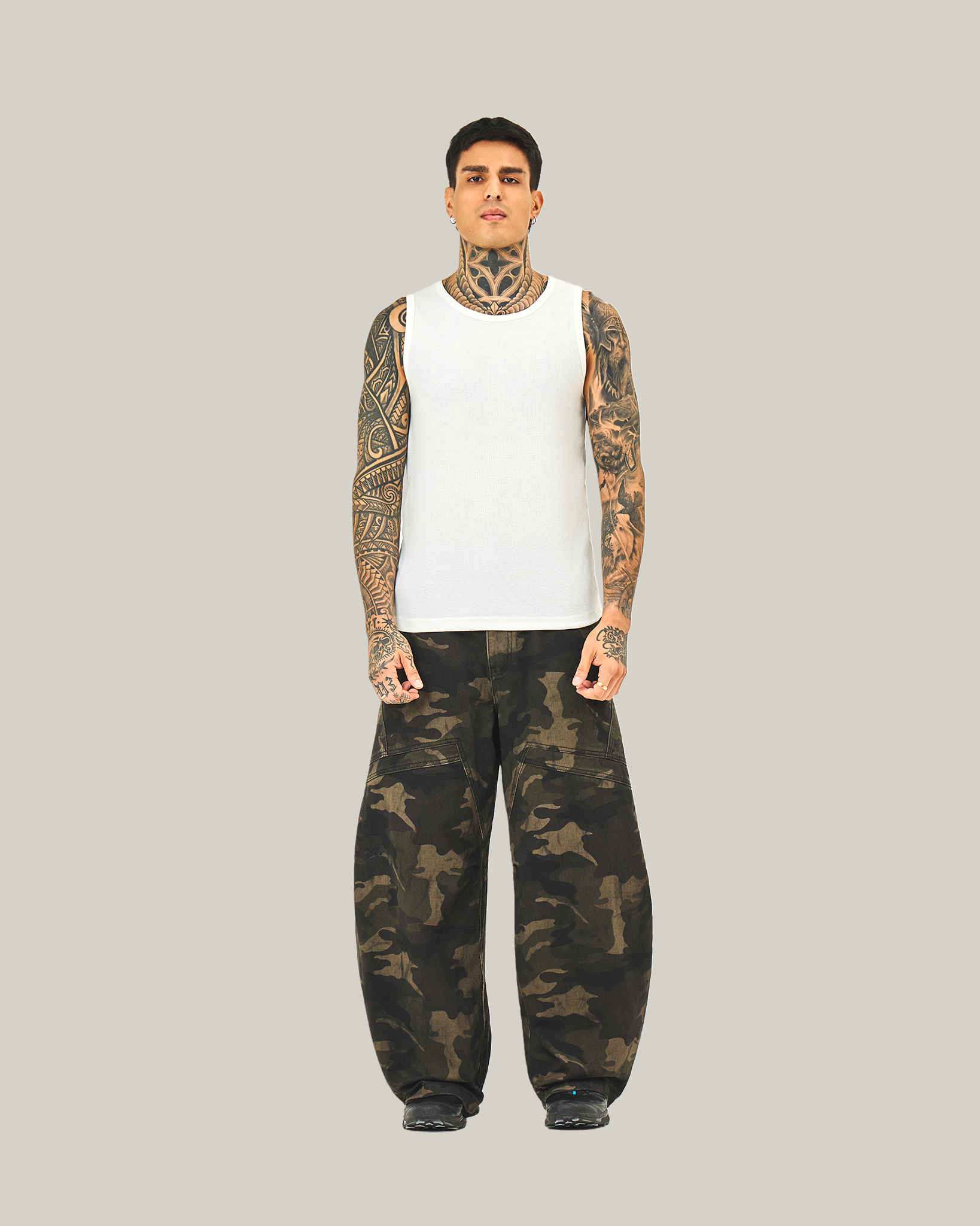 hust-cargo-cutter-denim | Camo