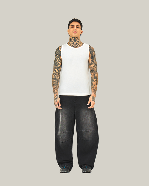 hust-shadow-jeans | Black