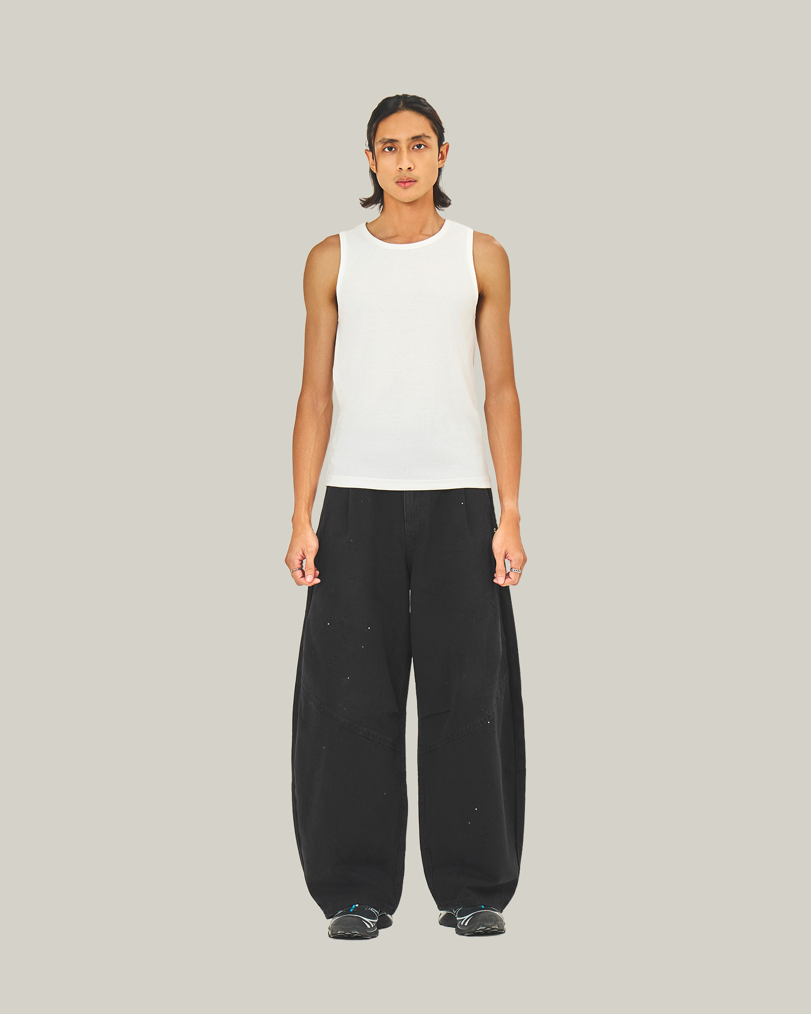 hust-stardust-jeans | Black
