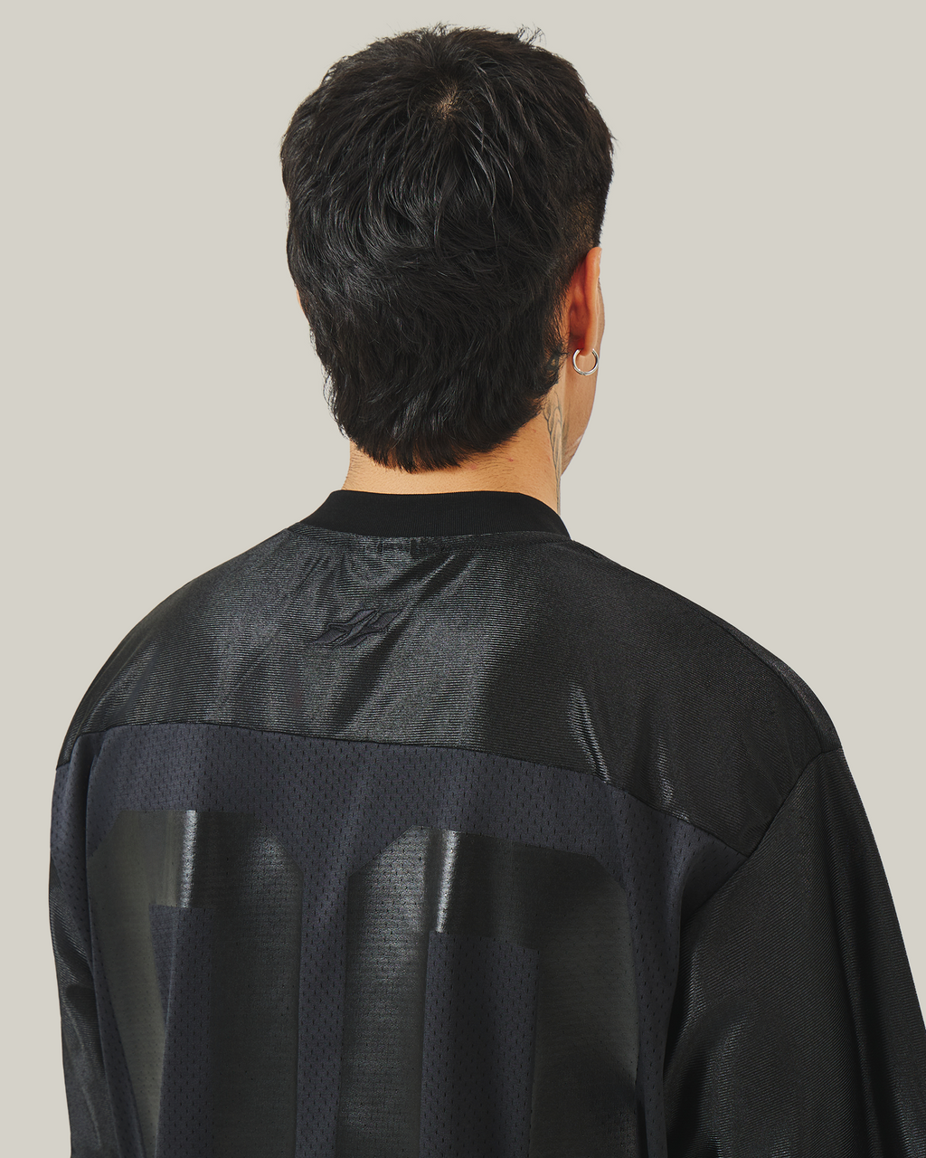 HUST Technical Street Jersey in Black