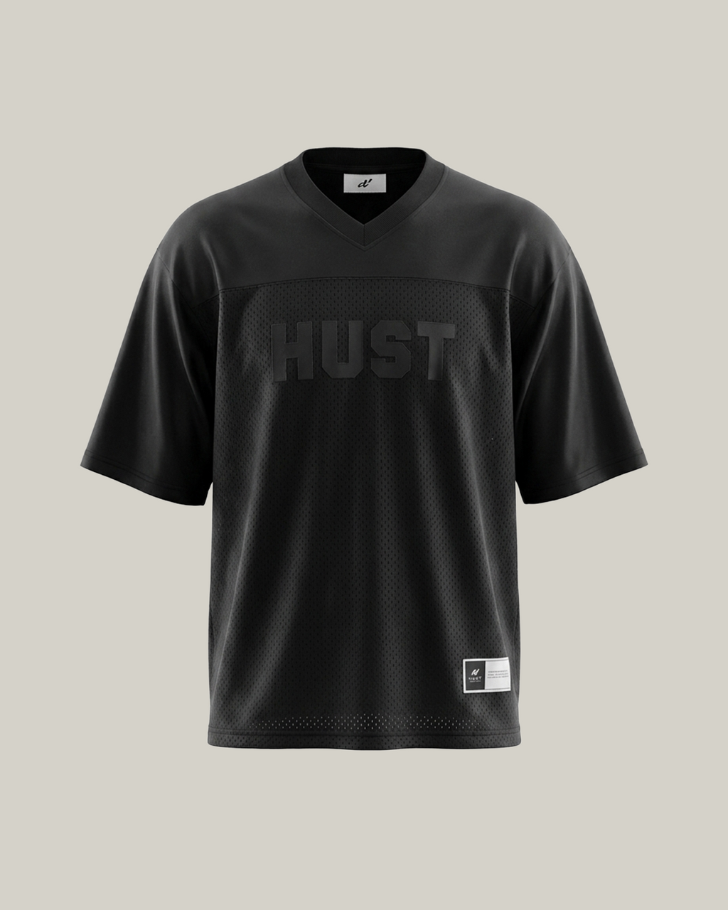 HUST Technical Street Jersey in Black