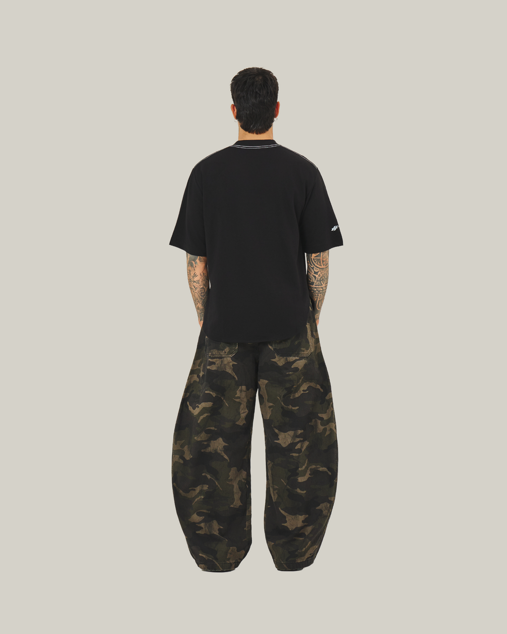 HUST Thermal-Regulating Crew T-Shirt in Black