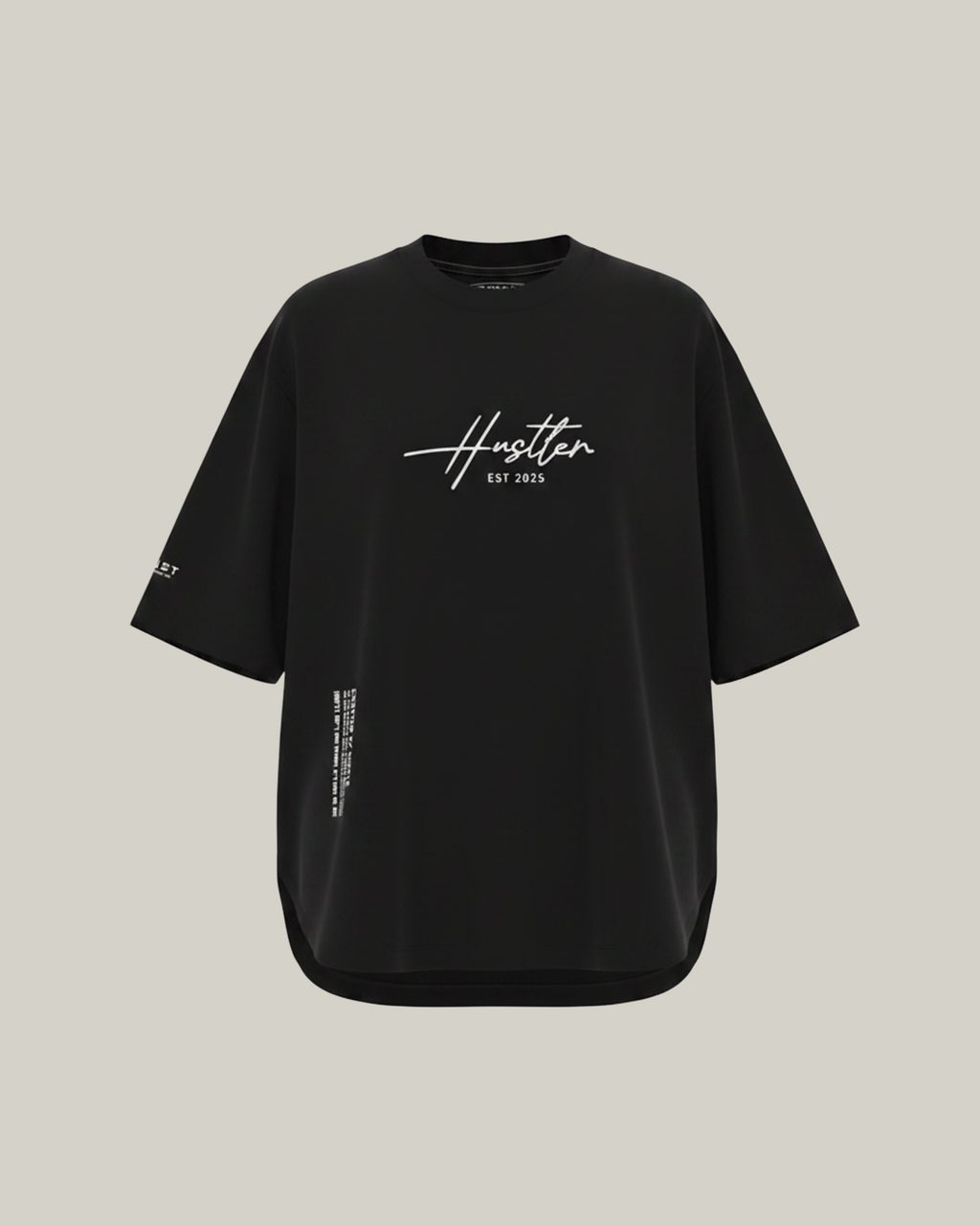 HUST Thermal-Regulating Crew T-Shirt in Black
