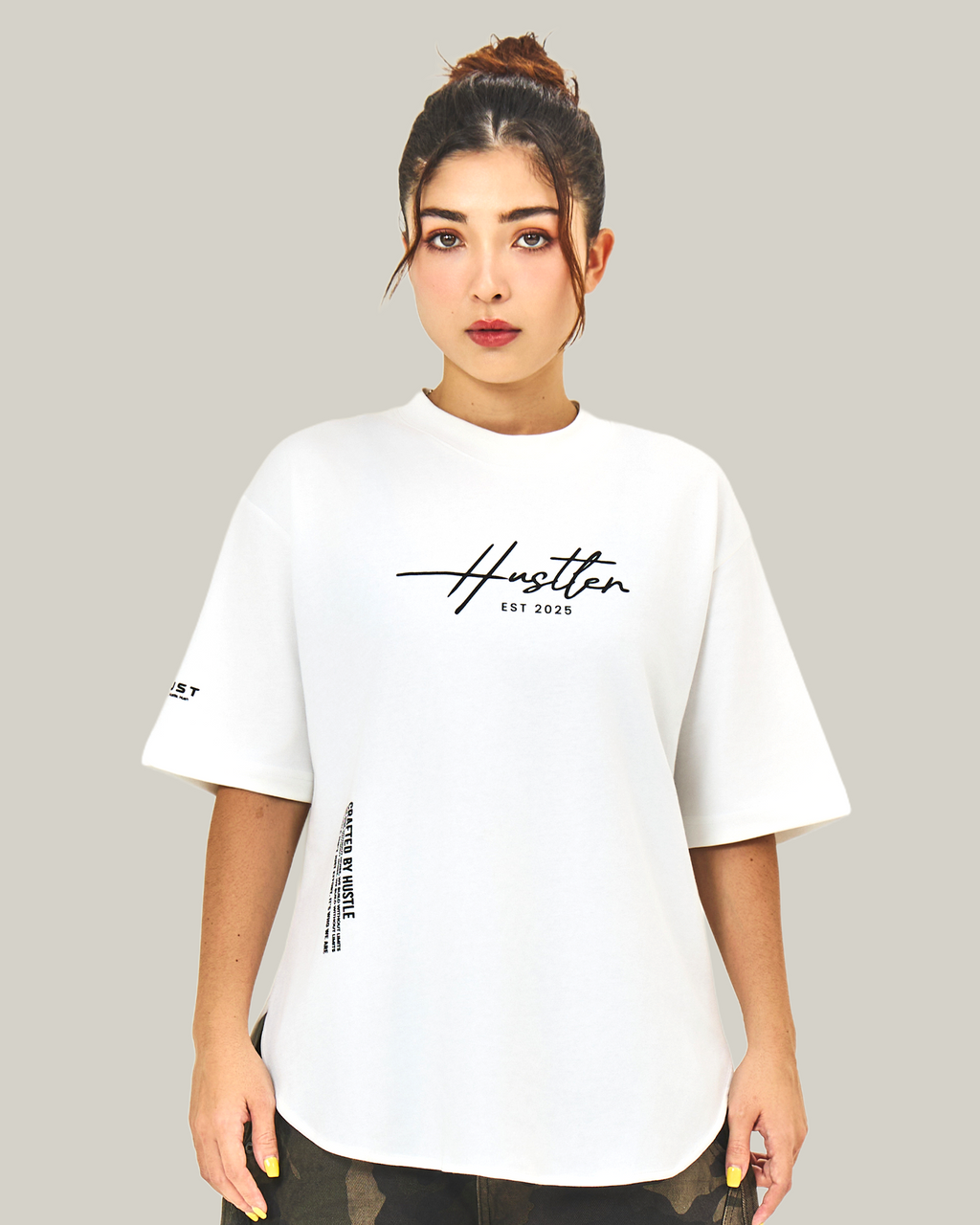 HUST Thermal-Regulating Crew T-Shirt in White