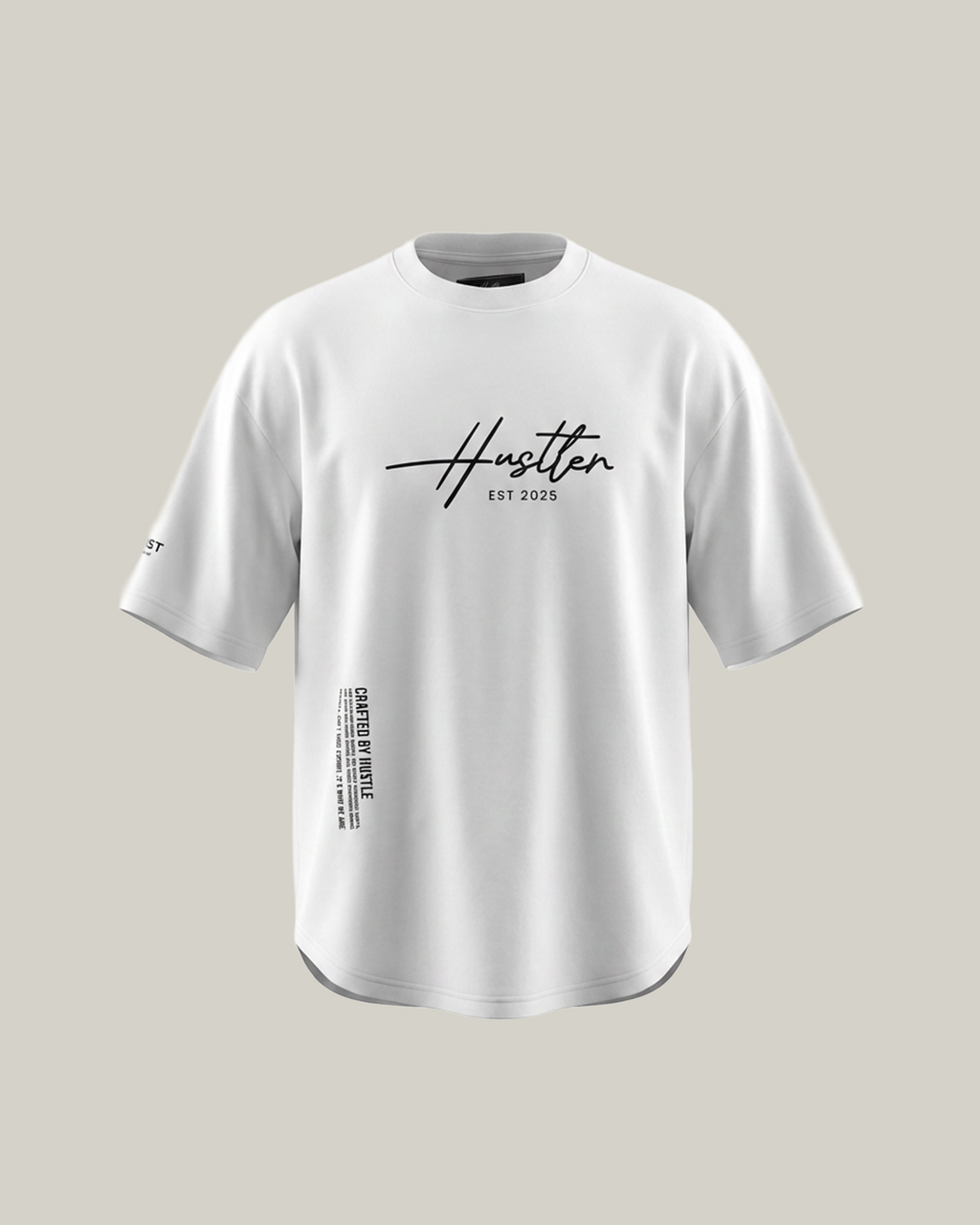 HUST Thermal-Regulating Crew T-Shirt in White
