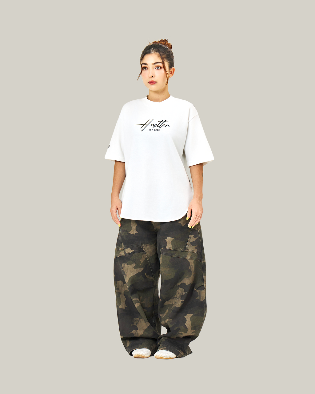HUST Thermal-Regulating Crew T-Shirt in White