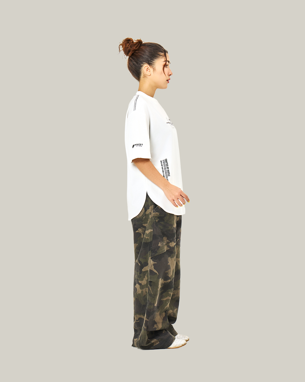 HUST Thermal-Regulating Crew T-Shirt in White